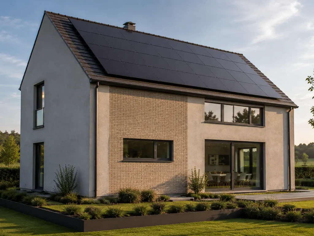 Installation de panneaux photovoltaïques sur toiture par VP LUX